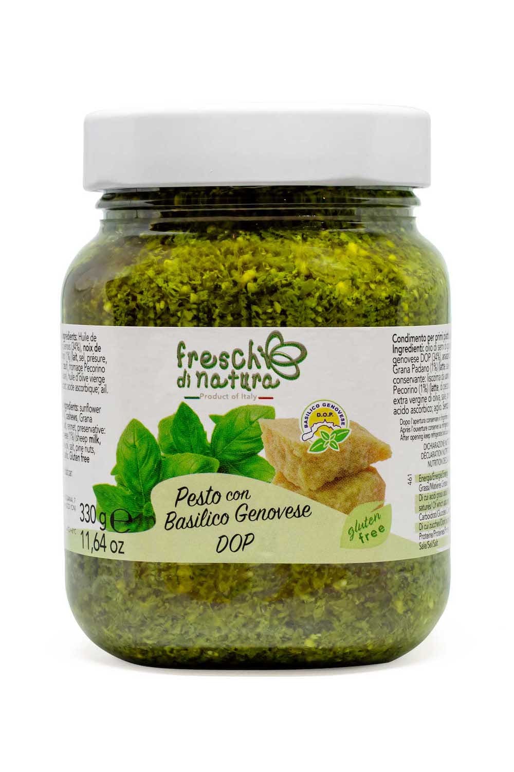 Pesto con Basilico Genovese Dop 330g Nord Salse