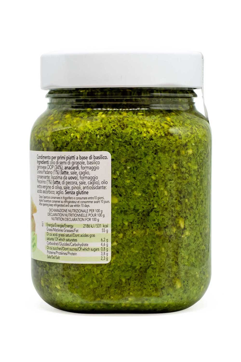 Pesto con Basilico Genovese Dop 330g Nord Salse